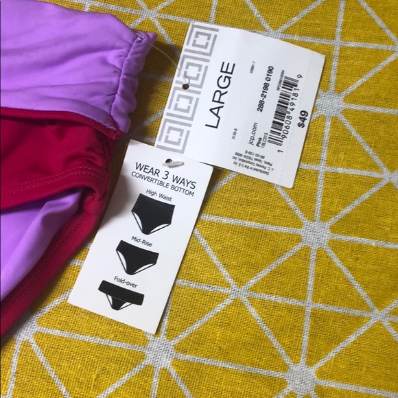 Convertible High Waist Bikini Bottoms - Picture 3 of 13